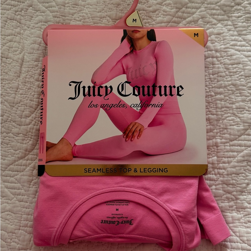 Juicy Couture Vibrant Pink Seamless Set